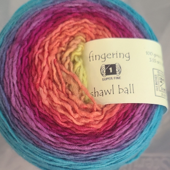 Freia Fine Handpainted Yarn Wool Crochet Knit Knitting Crocheting - Picture 4 of 5